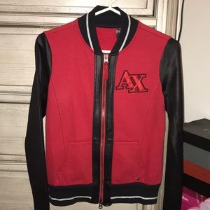 Armani exchange varsity jacket